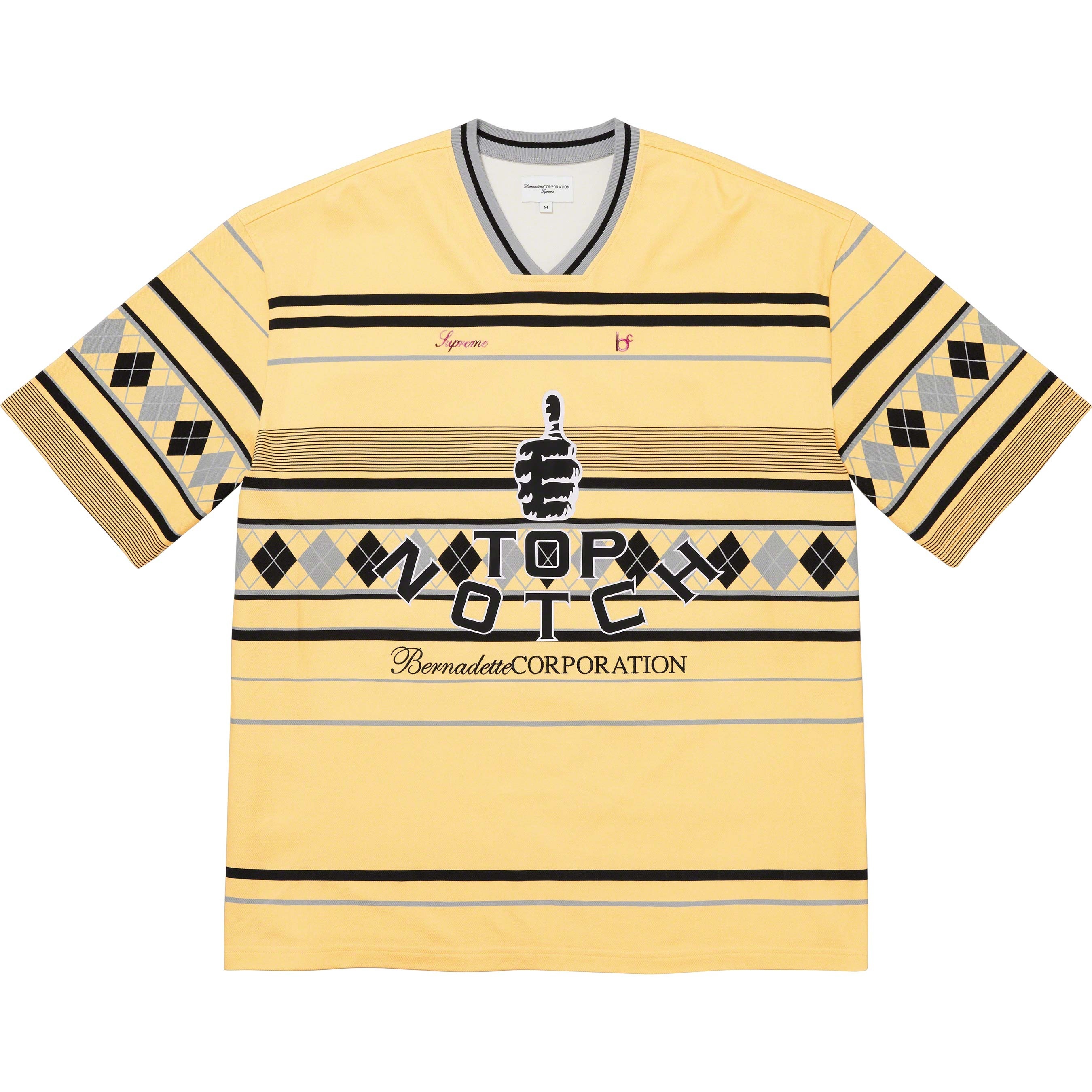 Supreme/Bernadette Corporation Pique Soccer Top view 5